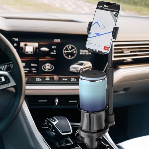 2-in-1 Cup Phone Mount for Car: A Comprehensive Review and Comparison of Universal Stretchable Long Neck Car Phone Holders - Compatible with All iPhone/Samsung Phones