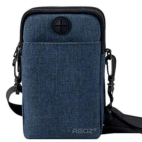 Agoz Blue Crossbody Cell Phone Purse Handbag Wallet - Keep Your Cash, Documents, and Smartphone Safe: A Comprehensive Review