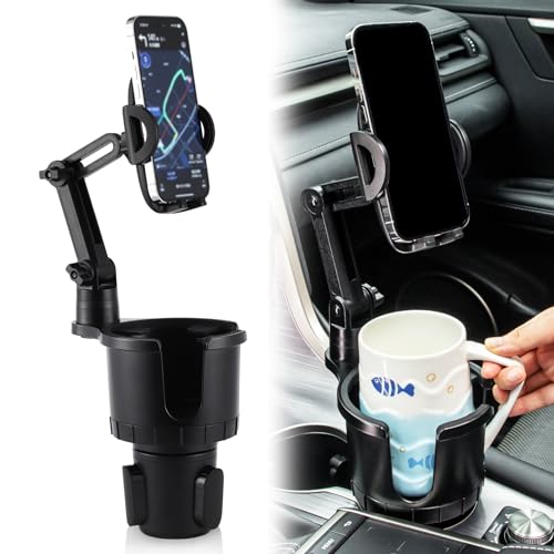 Amiss Cup Holder Cell Phone Mount for Car - 360°Rotation, Adjustable Base | Review & Compatibility Guide for iPhone, Samsung & Smartphones