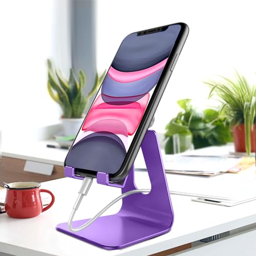 Best Adjustable Aluminum Phone Stand for All Models, Including iPhone 15