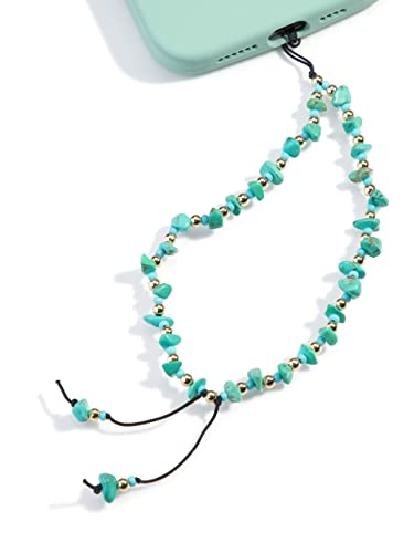 BettDecor Turquoise Phone Charm Review: Handmade Boho Style Strap with Colorful Beads