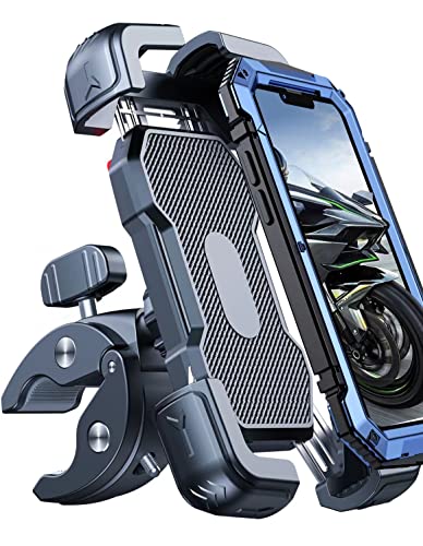 Bovemanx Motorcycle Phone Mount: A Comprehensive Review of the [150mph Wind Anti-Shake][7.2inch Big Phone Friendly] Bike Phone Holder for Bicycle, Compatible with iPhone and All Cell Phones