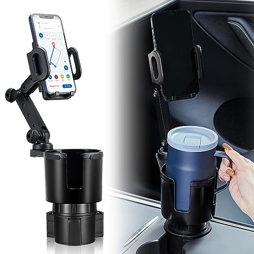 Car Cup Holder Expander: The Ultimate Adjustable Base with Phone Mount for iPhone and Smartphones - A Comprehensive Review