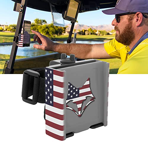 DESERT FOX GOLF Phone Caddy: A Review of the Patriotic Flag Design and its Benefits