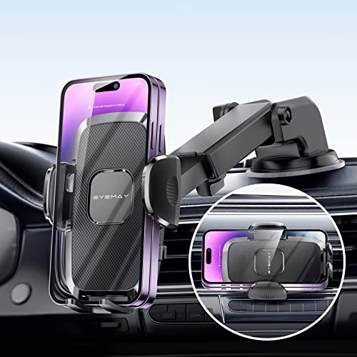 Eyemay 2023 Car Phone Holder Mount: A Comprehensive Review of the Bumpy Roads Friendly 3-in-1 Mount for iPhone 14 and Samsung Phones