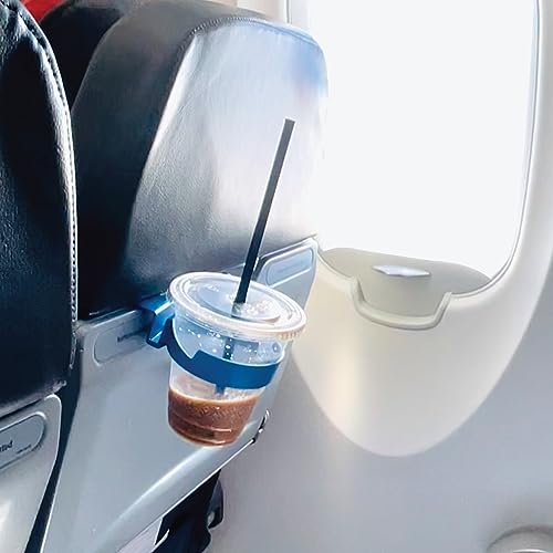 FLYGA Airplane Drink or Phone Holder Travel Accessory (Blue) Review: Is it Worth it?