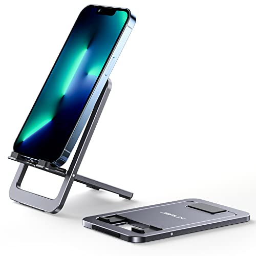 JSAUX Cell Phone Stand: Foldable Aluminum Adjustable Holder for Desk - Review and Comparison with Top 5 Alternatives, Compatible with iPhone 15 to X and Samsung S22 to S21