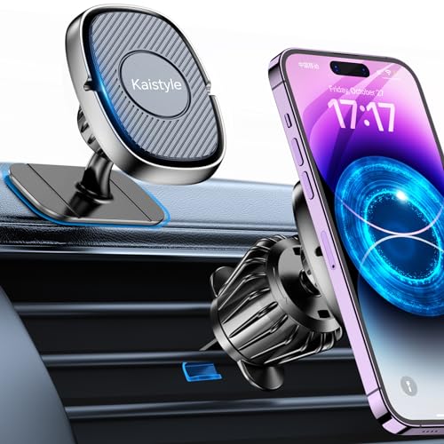 Kaistyle Magnetic Phone Holder for Car: A Comprehensive Review and Comparison of Dashboard + Vent Mounts for iPhones and All Smartphones