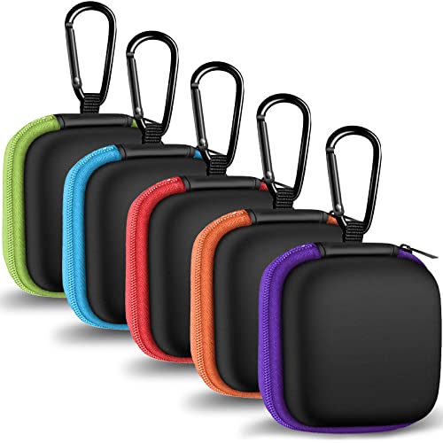 MOLOVA 5Pack Square Earbud Case: The Ultimate Storage Solution for Your Earphones, Earbuds, and SD Memory Cards - A Comprehensive Review and Buying Guide