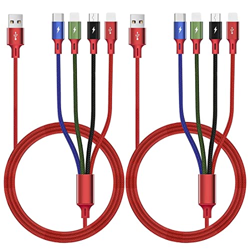 Multi Charging Cable 3.5A [2Pack 6Ft]: A Fast Charger Cord with Multiple Ports for Cell Phones and More - Review, Pros and Cons, and Best Alternatives