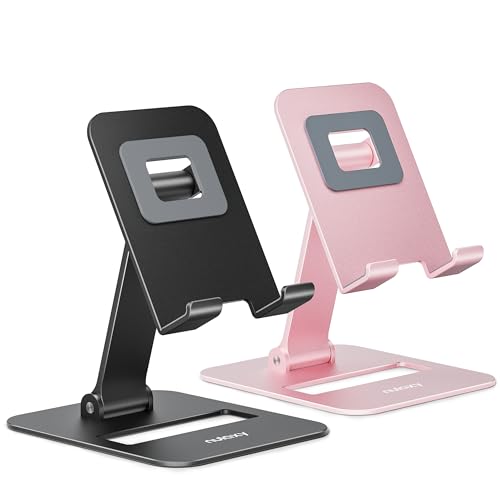 Nulaxy 2 Pack Dual Folding Cell Phone Stand: A Comprehensive Review and Comparison with Alternatives for iPhone 15 14 13 12 11, Nintendo Switch, and All Phones