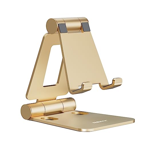 Nulaxy Dual Folding Cell Phone Stand: A Comprehensive Review and Adjustable Foldable Desktop Phone Holder Guide Compatible with Various Phones and Nintendo Switch - Is it Worth It?