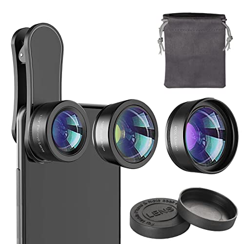 Phone Camera Lens Kit: A Comprehensive Review of the 3-in-1 120° Super Wide Angle, 198° Fisheye, and 20x Macro Lens for iPhone, Samsung, and Android