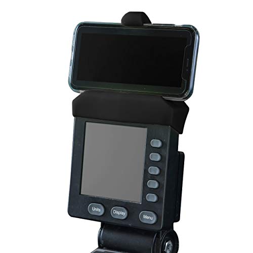 Phone Holder for Concept 2 Rower, SkiErg, and BikeErg: A Comprehensive Review and Guide on the Best Silicone Smartphone Cradle for PM5 Monitors. Must-Have Rower Accessory with Benefits and Tips.