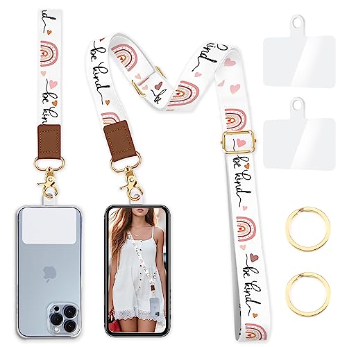 Phone Lanyard Wrist Strap Crossbody: A Comprehensive Guide to the Best Rainbow Cute Lanyard for Keys, iPhone Case, ID Badges, and Phone Accessories