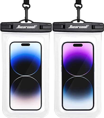 Review: Hiearcool Waterproof Phone Pouch - A Must-Have Beach Bag for iPhone 15 14 13 12 Pro Max - IPX8 Rated - Travel Essentials for Beach-goers - Clear - 2 Pack