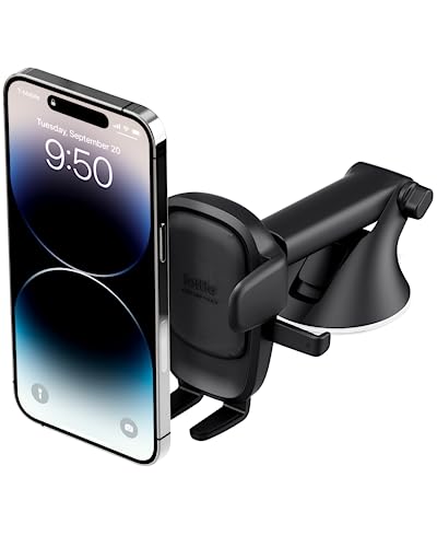 Review: iOttie Easy One Touch 6 Universal Car Mount Dashboard & Windshield Suction Cup Phone Holder for iPhone Samsung, Google, All Smartphones