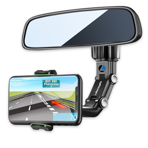 Review: LvShuLiangPin Rearview Mirror Phone Mount Holder for Car - A 360° Rotating, Multifunctional and Universal Car Phone Holder for All Smartphones