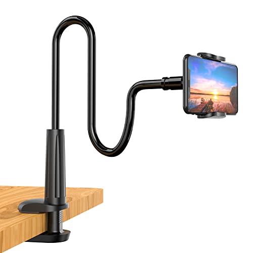 SHAWE Phone Holder Bed Gooseneck Mount - A Comprehensive Review and Comparison Guide for Bedroom Desk Use - Compatible with Cell Phone 11 Pro XS Max XR X 8 7 6 Plus 5 4, Samsung S10 S9 S8 - Worth the Investment?