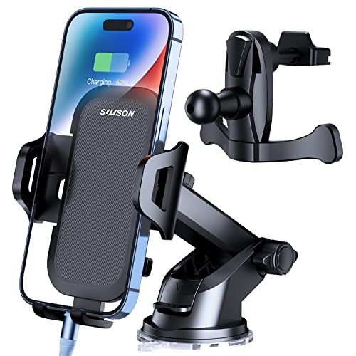 SUUSON Car Phone Holder Mount: A Comprehensive Review and Comparison for All Cell Phones (Black)