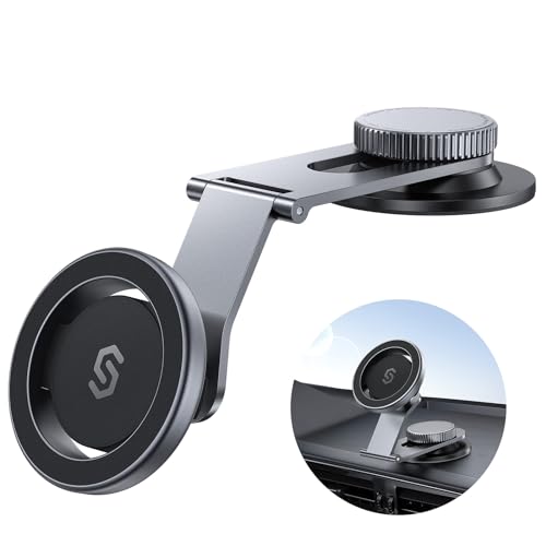 SYNCWIRE MagSafe Car Mount: The Best Magnetic Phone Holder for Universal Dashboard & Tesla Screen