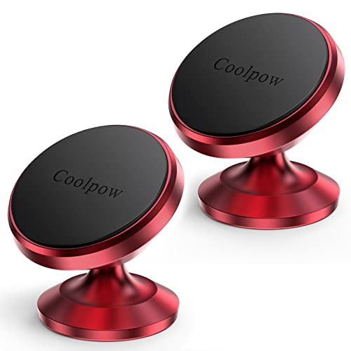 Top 5 Magnetic Phone Holders for Cars: A Review of the Coolpow 2-Pack with 360 Rotation for All Smartphones