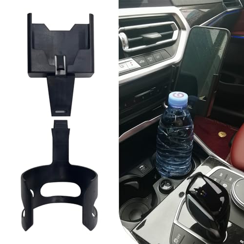 UGSHY 1 PC 2-in-1 Multifunctional Car Cup Holder Phone Mount: A Waterproof ABS Vehicle Cup Holder Expander for Smartphones (Black) - Review and Comparison