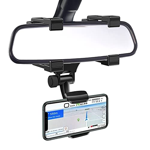 VAGURFO Rear View Mirror Phone Holder Mount: A Comprehensive Review and Guide to the Best Car Phone Bracket with 270° Swivel and Adjustable Clips