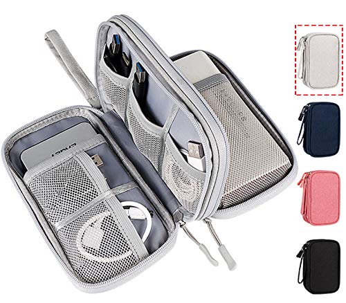 Waterproof Portable Electronic Organizer Bag: The Ultimate Cord Storage Case for Travel with Charging Cable, Cell Phone, Power Bank, and Kid’s Pens