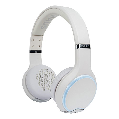 Wearhaus Arc On-Ear Bluetooth Headphones: A Comprehensive Review and Guide to its Customizable Features, Touch Controls, and Music Sharing Capability, with Spotify and Apple Music Integration - White