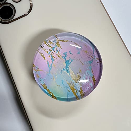 WUYULB Clear Glitter Purple Blue Marble Design Expandible Collapsible Mobile Phone Grip Cell Phone Stand Holder: A Comprehensive Review and Buying Guide for Smartphones