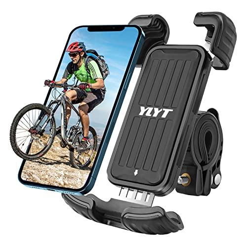 YLYT A2 Bike Phone Holder: The Best Motorcycle Phone Mount for iPhone 14 Plus/Pro Max and Galaxy S22